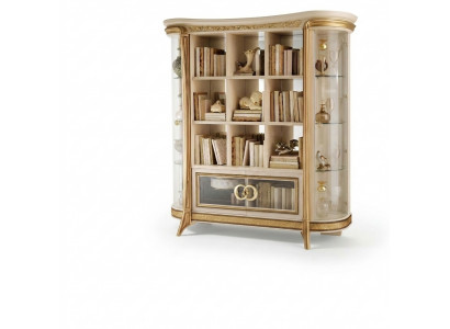 Boekenkast Kast Vitrine XXL Designer Meubels Luxe Barok Rococo