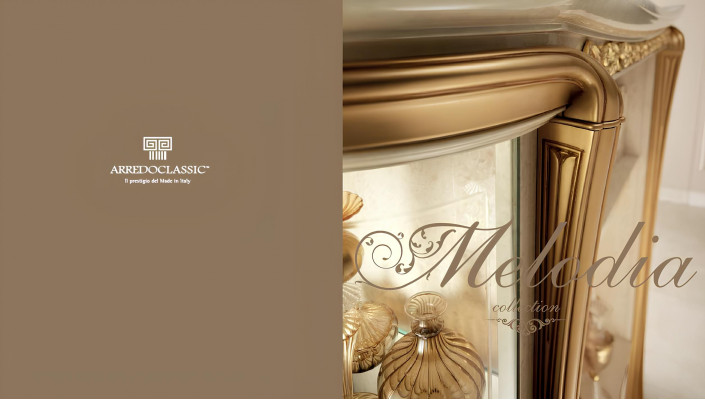 arredoclassic™ Dressoir Spiegel Dressoir XXL Sideboard Lowboard Hout
