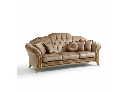 Edle Designer Sofa Bank 2-zits Gestoffeerde Banken Textiel Art Nouveau arredoclassic™