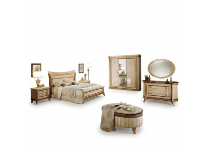 arredoclassic™ Slaapkamer Set Melodia Barok Rococo Bed Nachtkastje 6-delig.