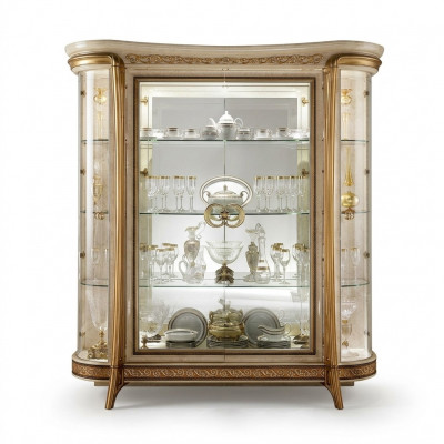 VITRINE kast Glazen kast Ontwerper meubels Barok Rococo Decor Jugendstil