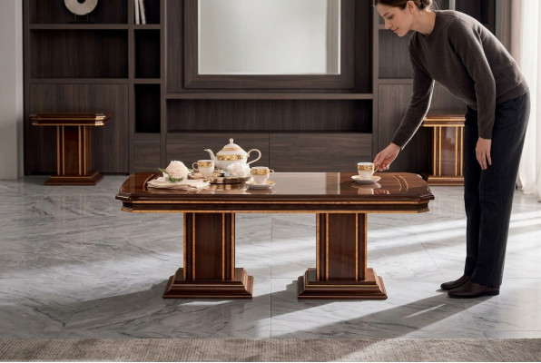 Salontafel Elegant design Woonkamer Bank Tafels Barok Rococo