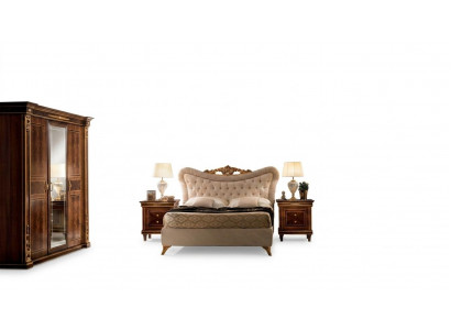 arredoclassic™ Slaapkamer Set Modigliani Barok Rococo Bed Nachtkastje 4-delig.