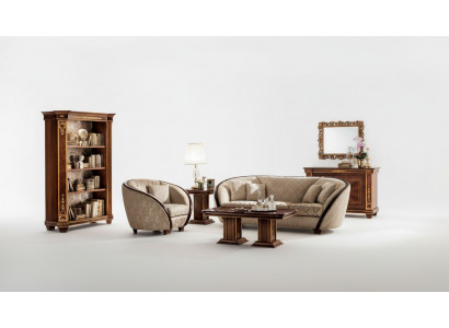 Klassieke bank 1-zits fauteuil tv-jugendstil-barok-rococo bankstel