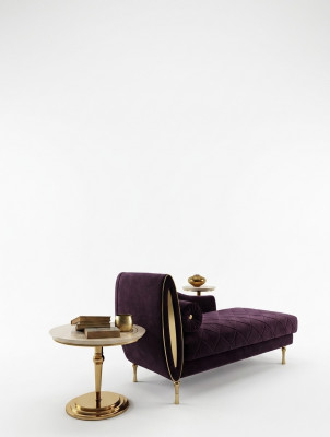 Chaiselongue Ligstoel Relax Bank Stoel Klassiek Barok Rococo Jugendstil