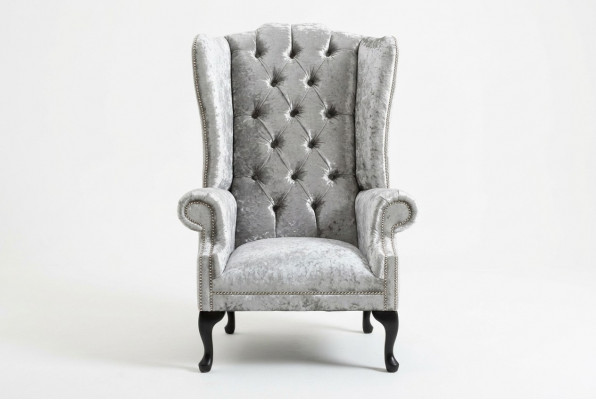 Chesterfield Design Sofa Fauteuil Bank Bekleding Luxe Textiel Banken 1-Zits #102