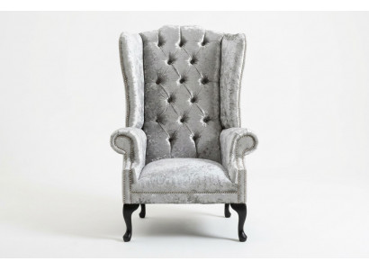 Chesterfield Design Sofa Fauteuil Bank Bekleding Luxe Textiel Banken 1-Zits #102
