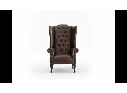 Chesterfield oorfauteuil gestoffeerde sofa's klassieke stoel van premium klasse #130