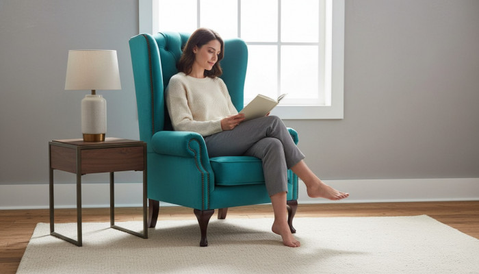 Chesterfield oorfauteuil gestoffeerde sofa's klassieke stoel van premiumklasse #201