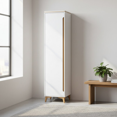 Kledingkast Hoge kast Moderne woonkamer collectie Plank Planken Vitrine