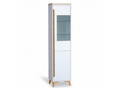 Vitrine Vitrine Dressoir Kast Rek Modern Stijl Woonkamer Collectie Wit