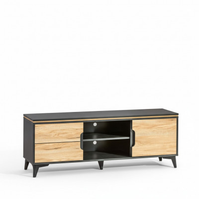 TV-meubel Gappa TV-tafel TV-kast Moderne woonkamer collectie Walnoot