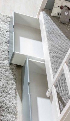 Stapelbed Hoogslaper Kinderbed 5 Kleuren Scandinavisch Grenen Hout Kinderkamer