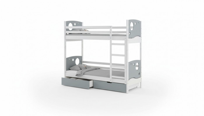 Stapelbed Hoogslaper Kinderbed 5 Kleuren Scandinavisch Grenen Hout Kinderkamer