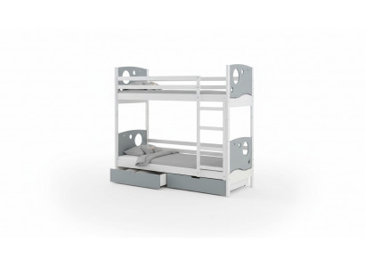Stapelbed Hoogslaper Kinderbed 5 Kleuren Scandinavisch Grenen Hout Kinderkamer