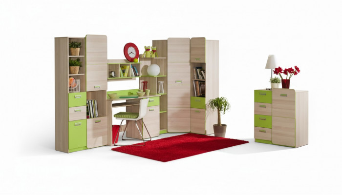 Hangende plankkast woonkamer collectie woonmeubilair Moderne stijl
