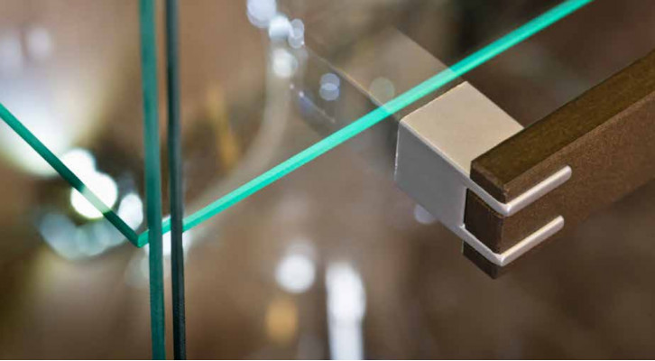 Hoge kast glas kast vitrinekast plank woonkamer meubels rekken design vitrine.