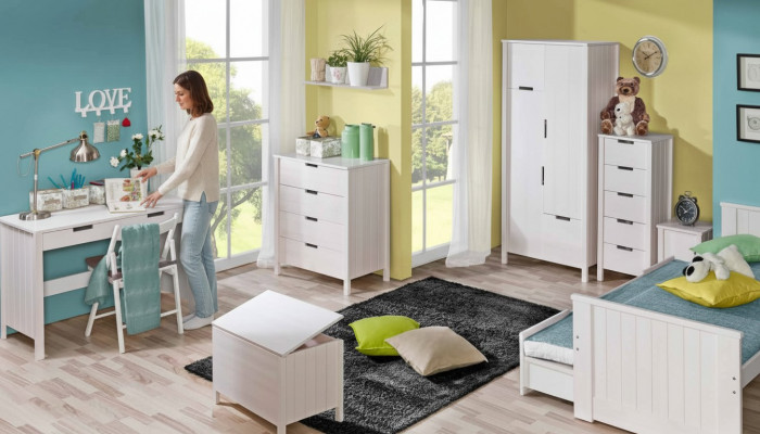 Echt hout kinder- en jeugd bed meubels matras bedden kindermeubels
