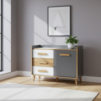 Commode Kast Highboard Dressoir Jeugdkamer Woonkamer Designer Commodes