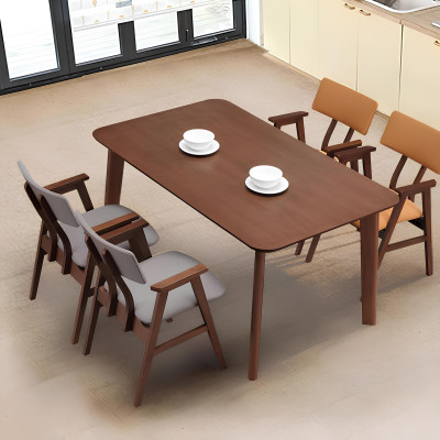 Stoel 1x Eetkamerclub Stoelen Gestoffeerde Fauteuil Houten Lounge Italië Ontwerper