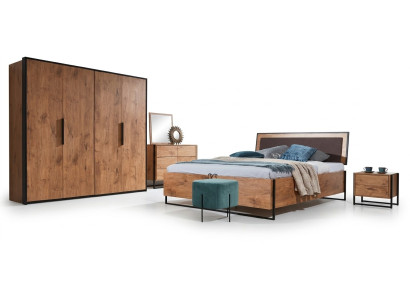Compleet slaapkamer meubelset bedden kledingkast bed dressoir nachtkastje nieuw!