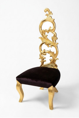 Troonstoel Koninklijke gestoffeerde Chesterfield fluwelen fauteuil in antieke stijl, 1-zits stoel.