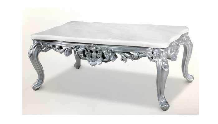 Barok rococo salontafel houten tafel bijzettafel bankbanktafels marmer