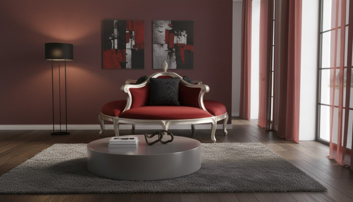 Ronde Bank Beklede Bank Chesterfield Velvet 4-Zits Antieke Stijl