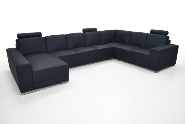 Leren bank Woonlandschap Hoekbank Set Design Moderne Bank U-vorm