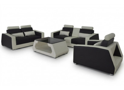 Zitbank bank banken bankstellen bankstel ontwerpgarnituren 3+2+1 fauteuil