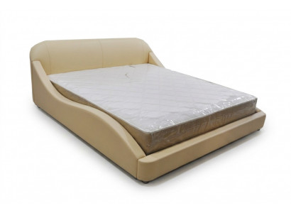 Nieuw, modern en comfortabel bed voor de slaapkamer.