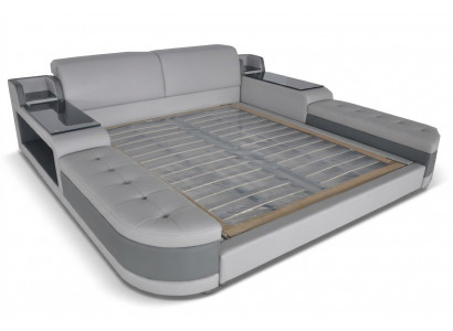 Ontwerp Luxe Bed Bekleding Huwelijkshotel Moderne Bedden Leder 140/160/180/200 LB8820