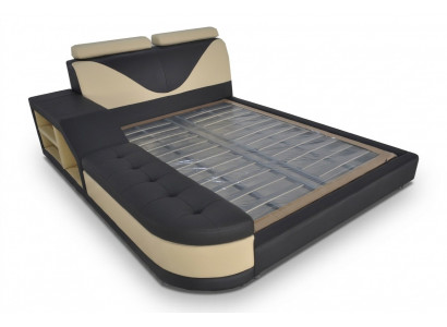 Ontwerp Luxe Bed Bekleding Huwelijk Hotel Moderne Bedden Leer 140/160/180/200 cm