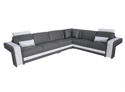 Leren bankstel Bank woonlandschap Hoekbank Ontwerp Modern Decoratie Bank L-vorm