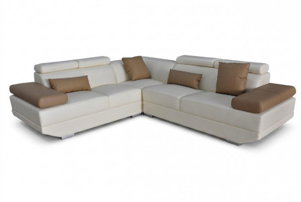 Leren bank Bank Woonlandschap Hoekstel Modern Design Bank Decor L-vorm