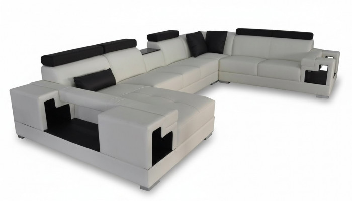 Leren hoekbank bank bank woonlandschap banken bankstel ontwerp modern nieuw  Leren hoekbank bank bank woonlandschap banken bankstel ontwerp modern nieuw