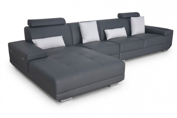 Leren bank kussens zit hoekbank moderne design bankstellen woonlandschap