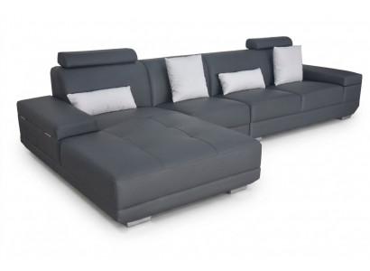 Leren bank kussens zit hoekbank moderne design bankstellen woonlandschap