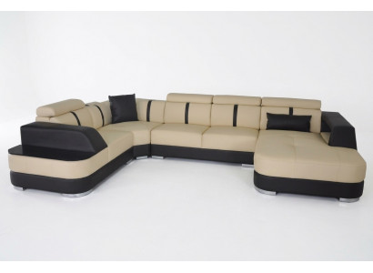 Eckbank Sofa Bank Bekleding Hoekbank Leer Bank Sofas Woongroep U Vorm