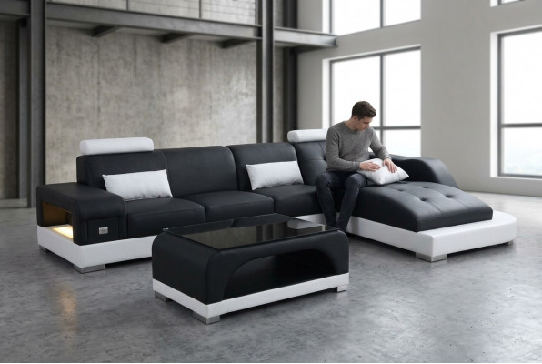 Eckbank Bank Kussen Tafel Banken Bankstellen Bankstellen Luxe Lounge Set