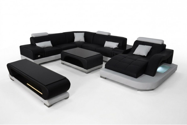 Sofa Bank Bekleding Zitje Hoek Moderne Banken U Vorm Woonlandschap Set Nieuw
