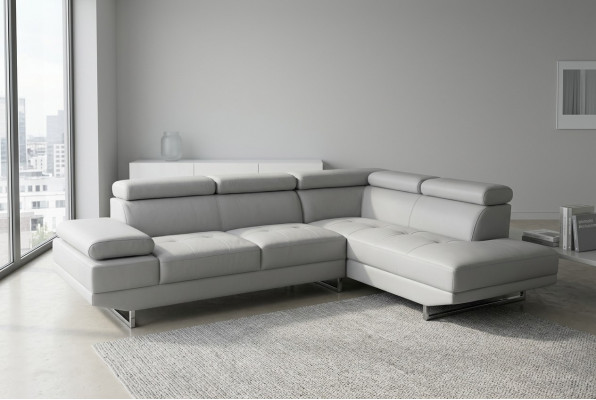 Hoekleer Modern XXL Bank Woonlandschap Leren bank L-vorm B2003