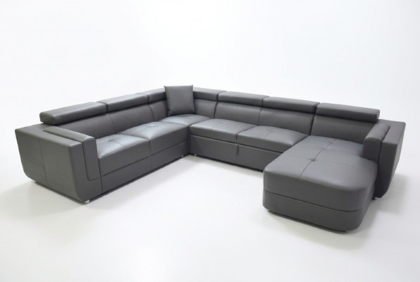 Ontwerp Leren Bekleding Hoekbank Leren Bank Bekleding Hoek Woonlandschap.