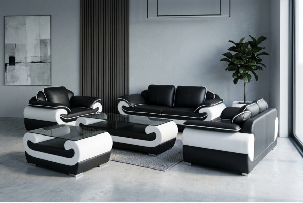 Sofa Bank Stoel Bekleding Compleet Set Salon 3+2+1 Banken Ontwerper Bankstellen