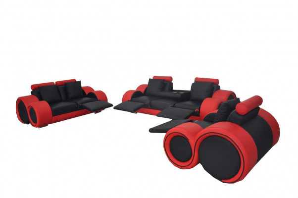 Sofa bankstel zitkussen compleet set 3+2+1 banken ontwerper