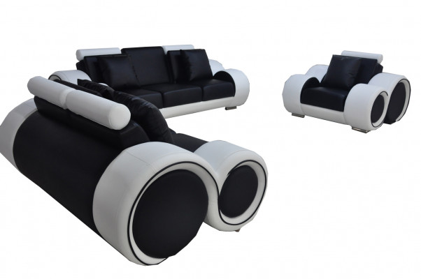 Sofa bankstel zitkussen compleet set 3+2+1 banken ontwerper