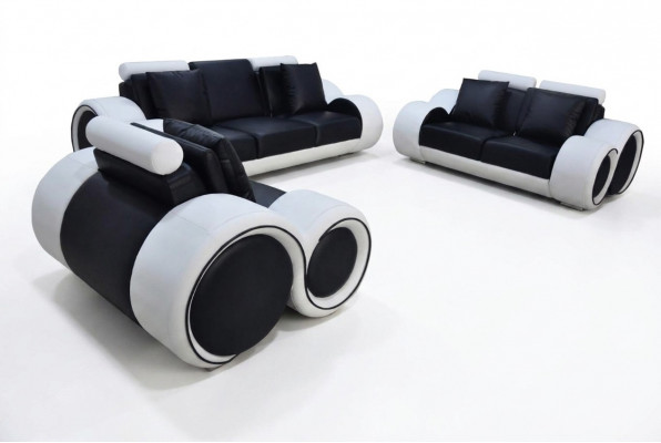 Sofa bankstel zitkussen compleet set 3+2+1 banken ontwerper