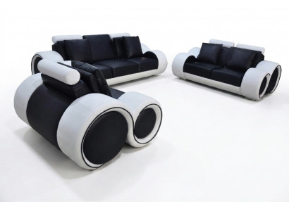 Sofa bankstel zitkussen compleet set 3+2+1 banken ontwerper