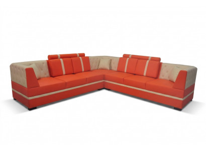 Eckbank Bank Bekleding Hoek Woonkamer Landschap Ontwerper Decor Banken