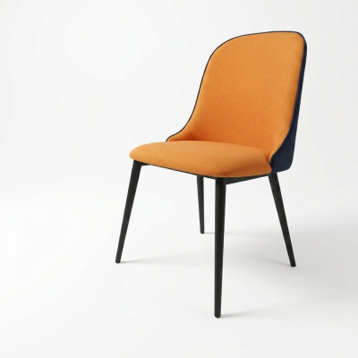 Fauteuil Metaal Bekleding Lounge Club Stoel Zit Ontspanning Luxe Kamer Wachten Nieuw Ontwerp
